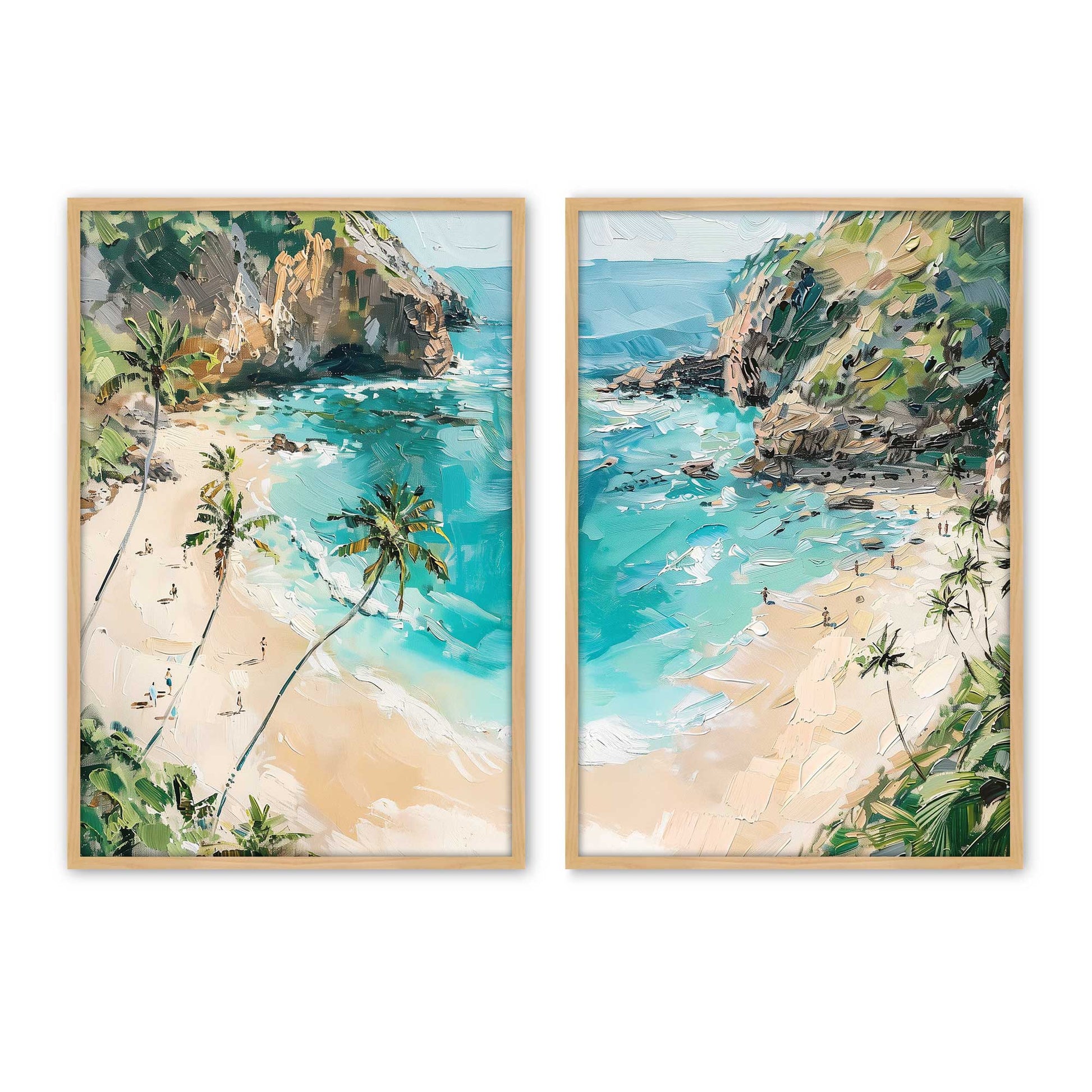 [Color:American Maple], Picture of art in a American Maple frame