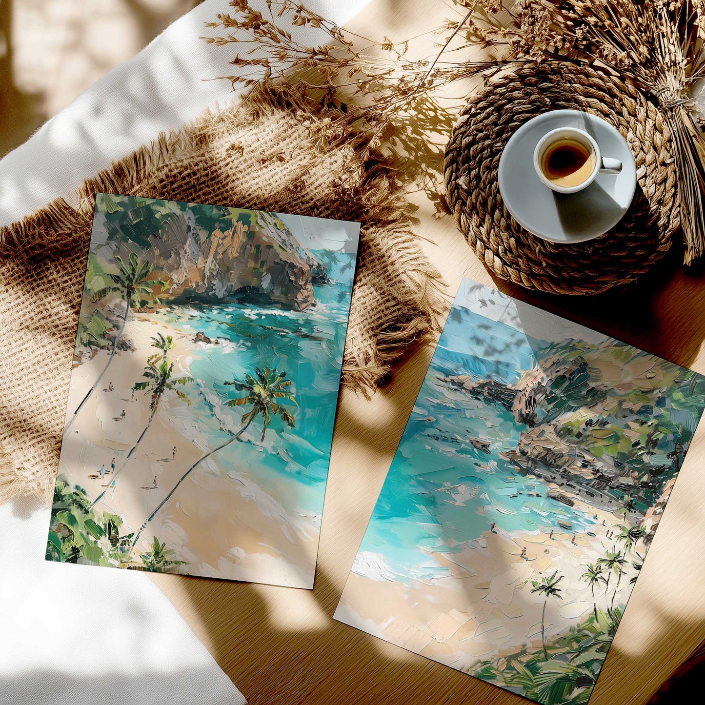 [color:Rolled Print], Picture in a room
