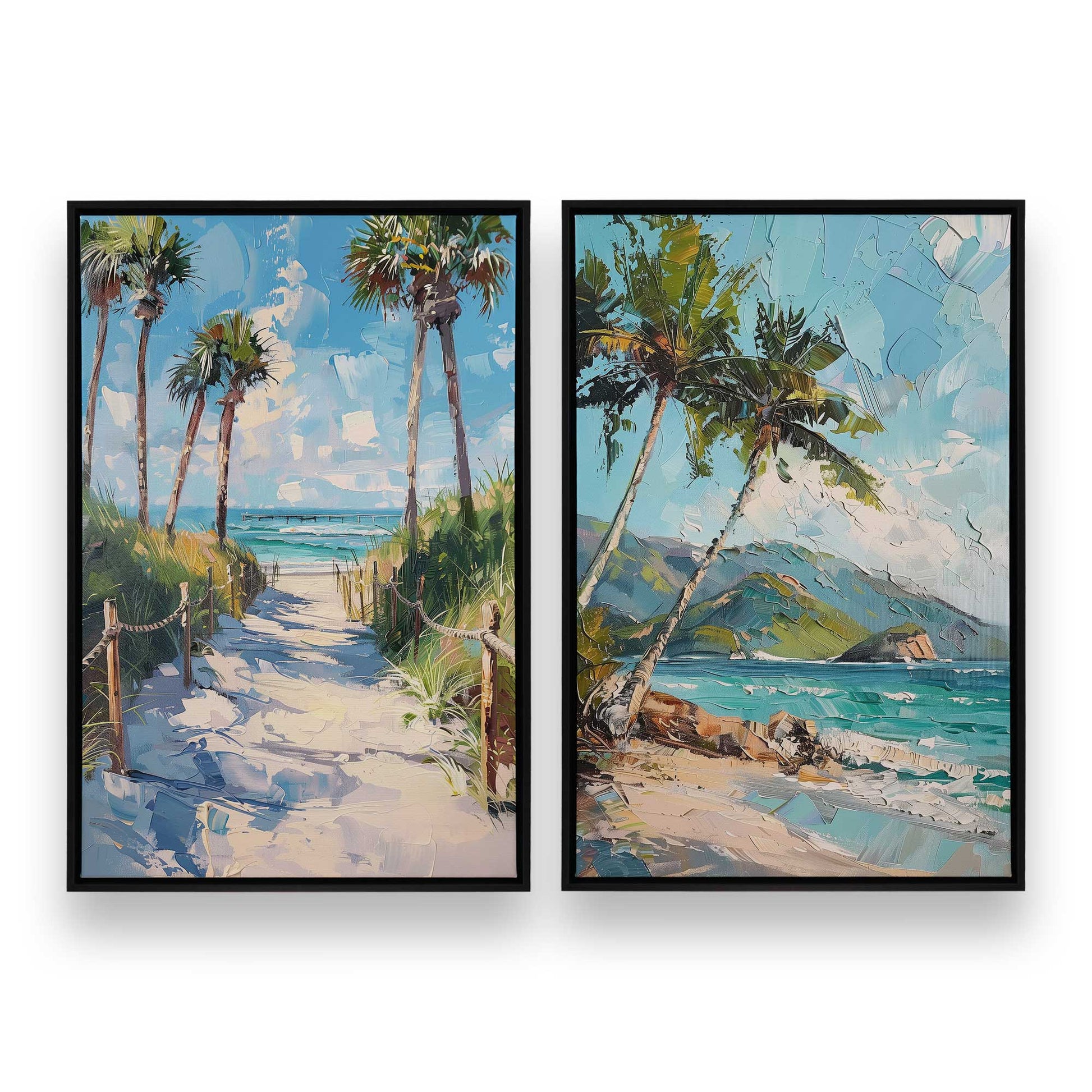 [Color:Satin Black], Picture of art in a Satin Black frame