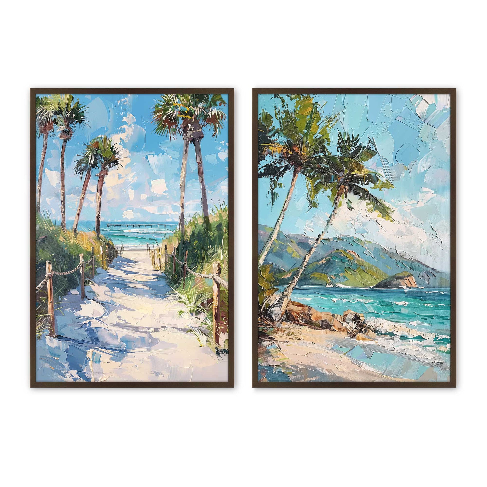 [Color:Belvinder Brown], Picture of art in a Belvinder Brown frame
