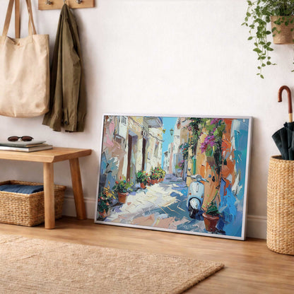 Picture of art in a room