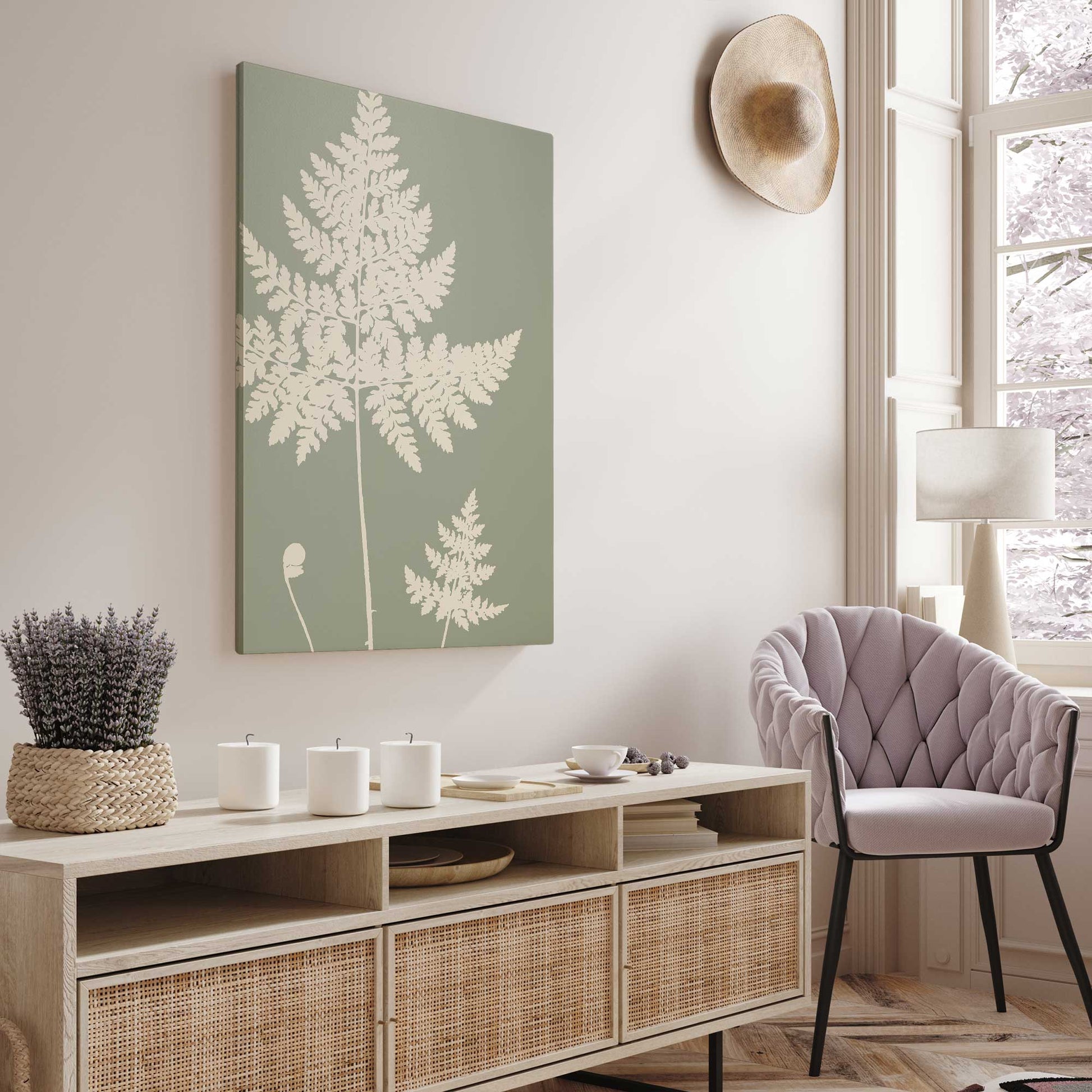 [LIFESTYLE], Picture of art in a room