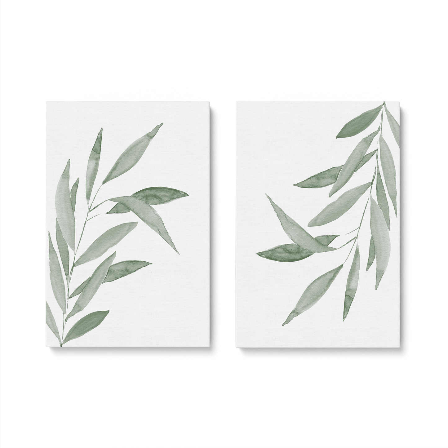 [color:Stretched Canvas], Picture of art in a black frame