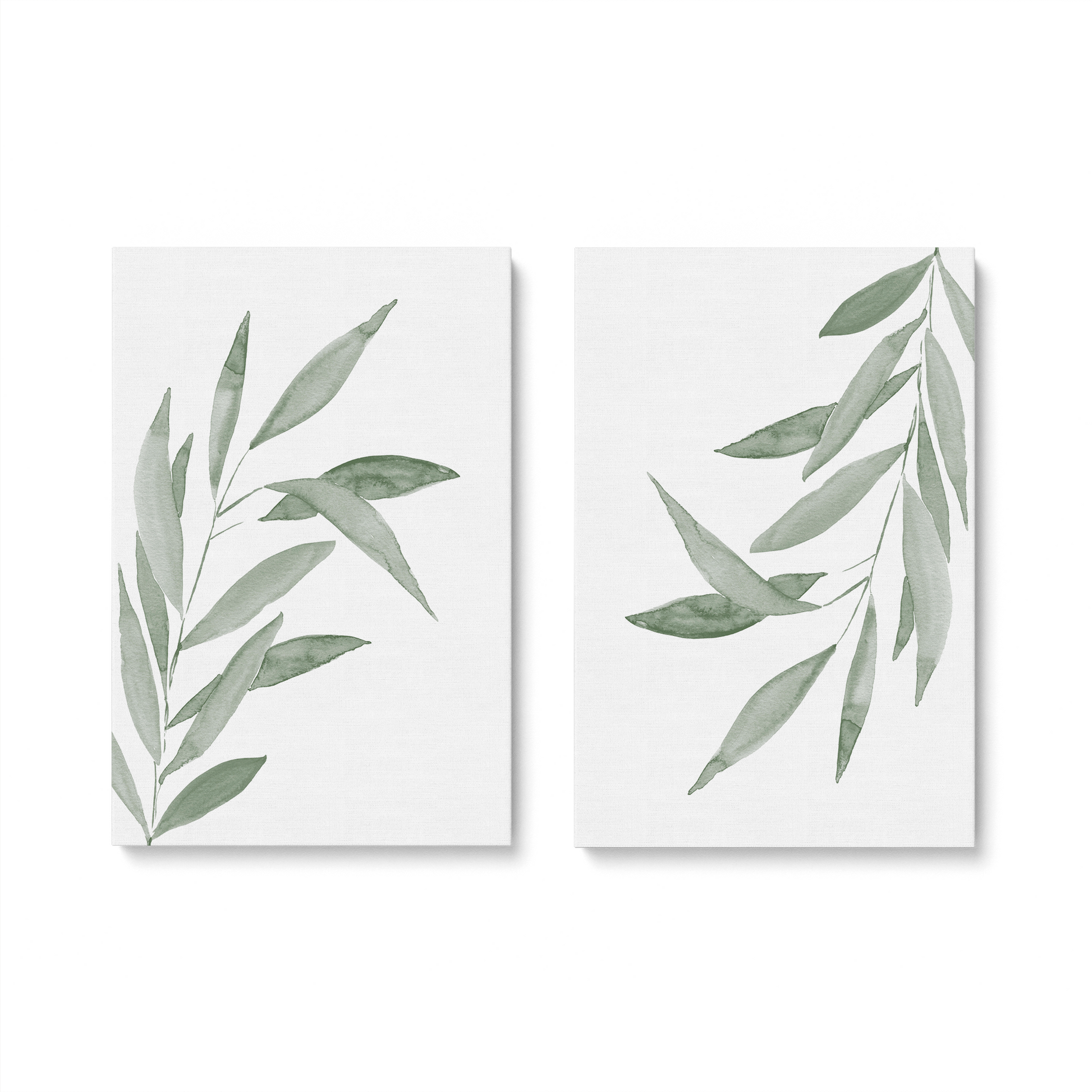 [color:Stretched Canvas], Picture of art in a black frame