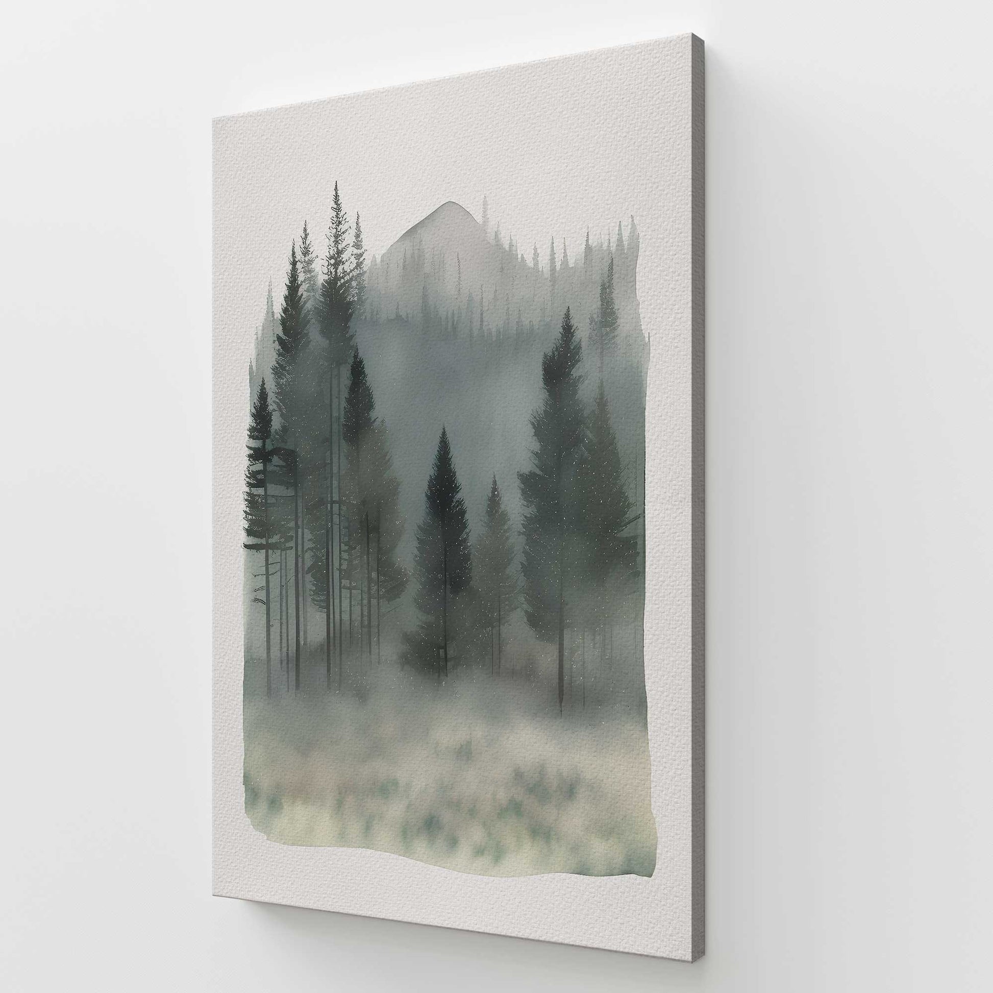 [Color:Stretched Canvas], Picture of art at an angle