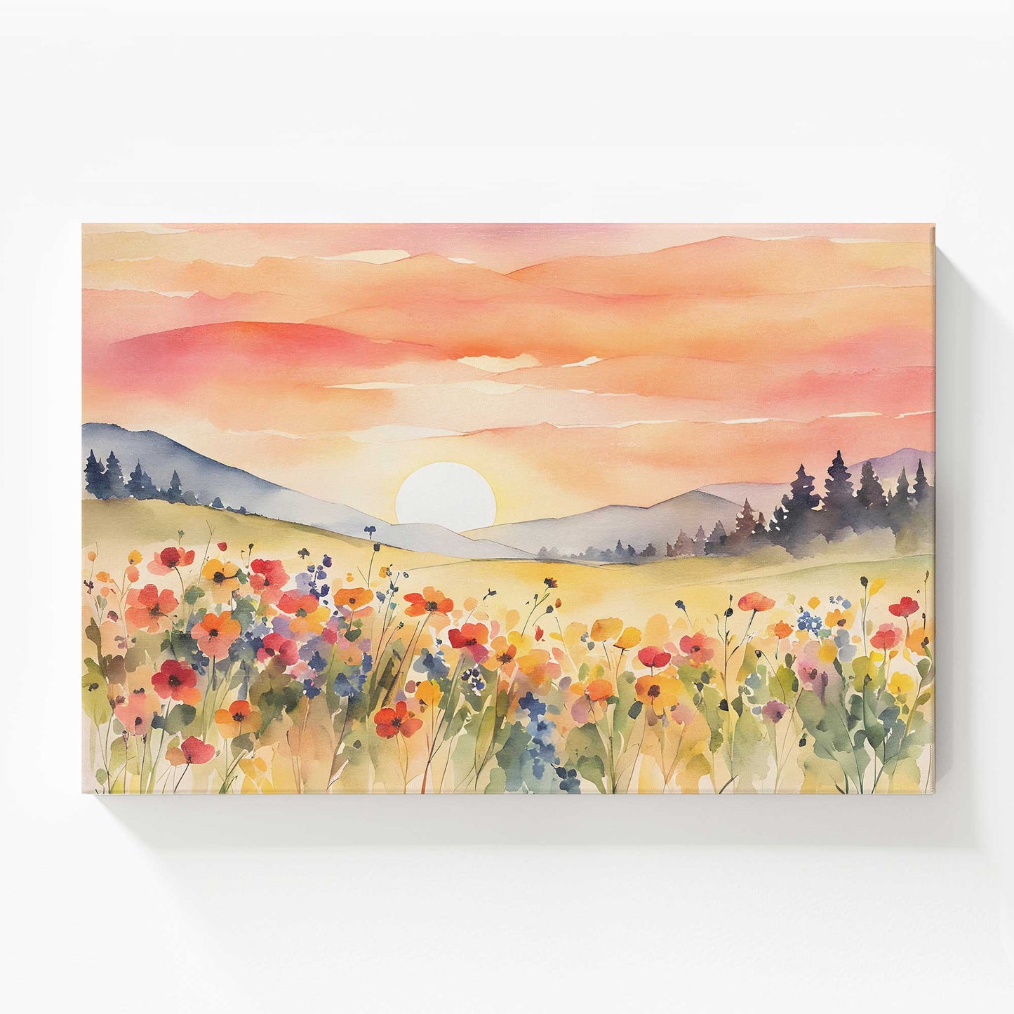 [Color:Stretched Canvas], Picture of art