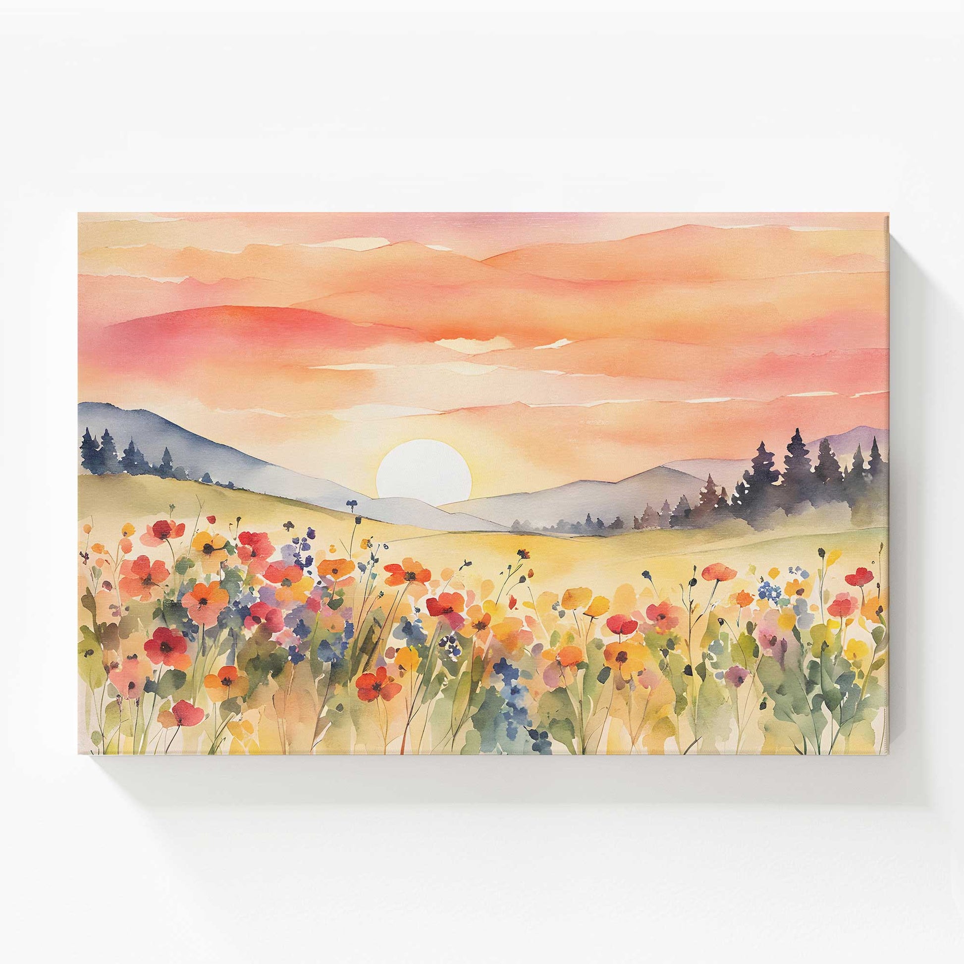 [Color:Stretched Canvas], Picture of art