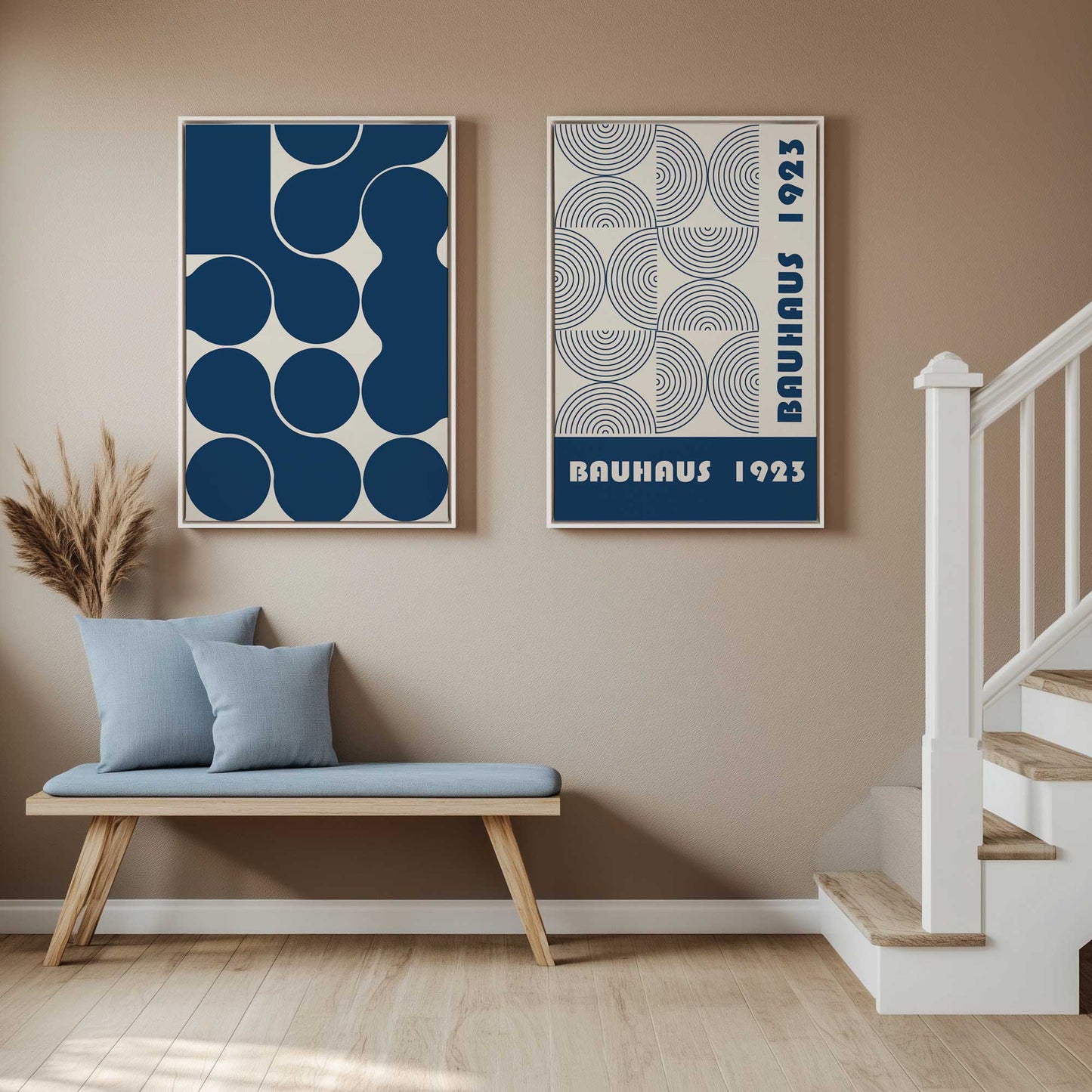 [Color:American Maple], Picture of art in a American Maple frame