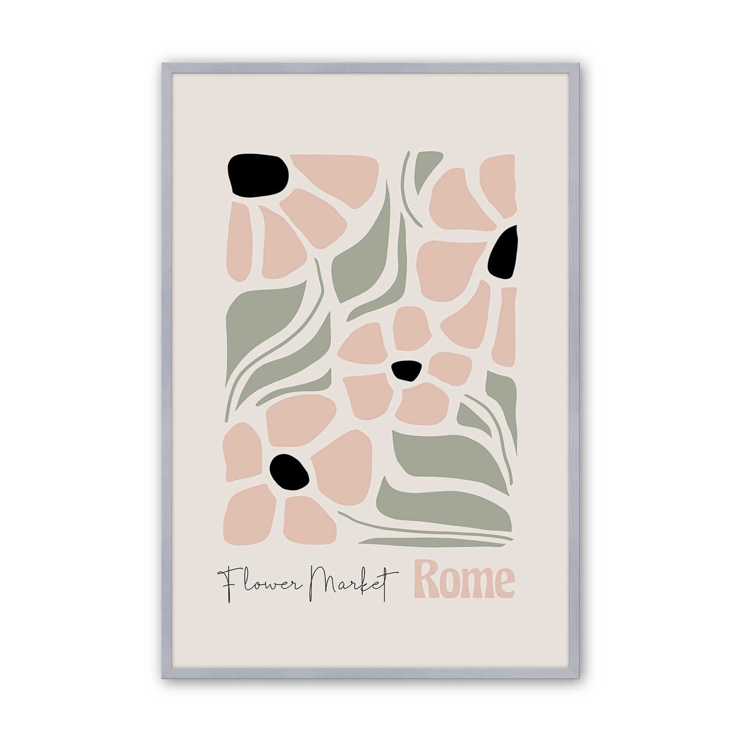 [Color:Polished Chrome], Picture of art in a Polished Chrome frame