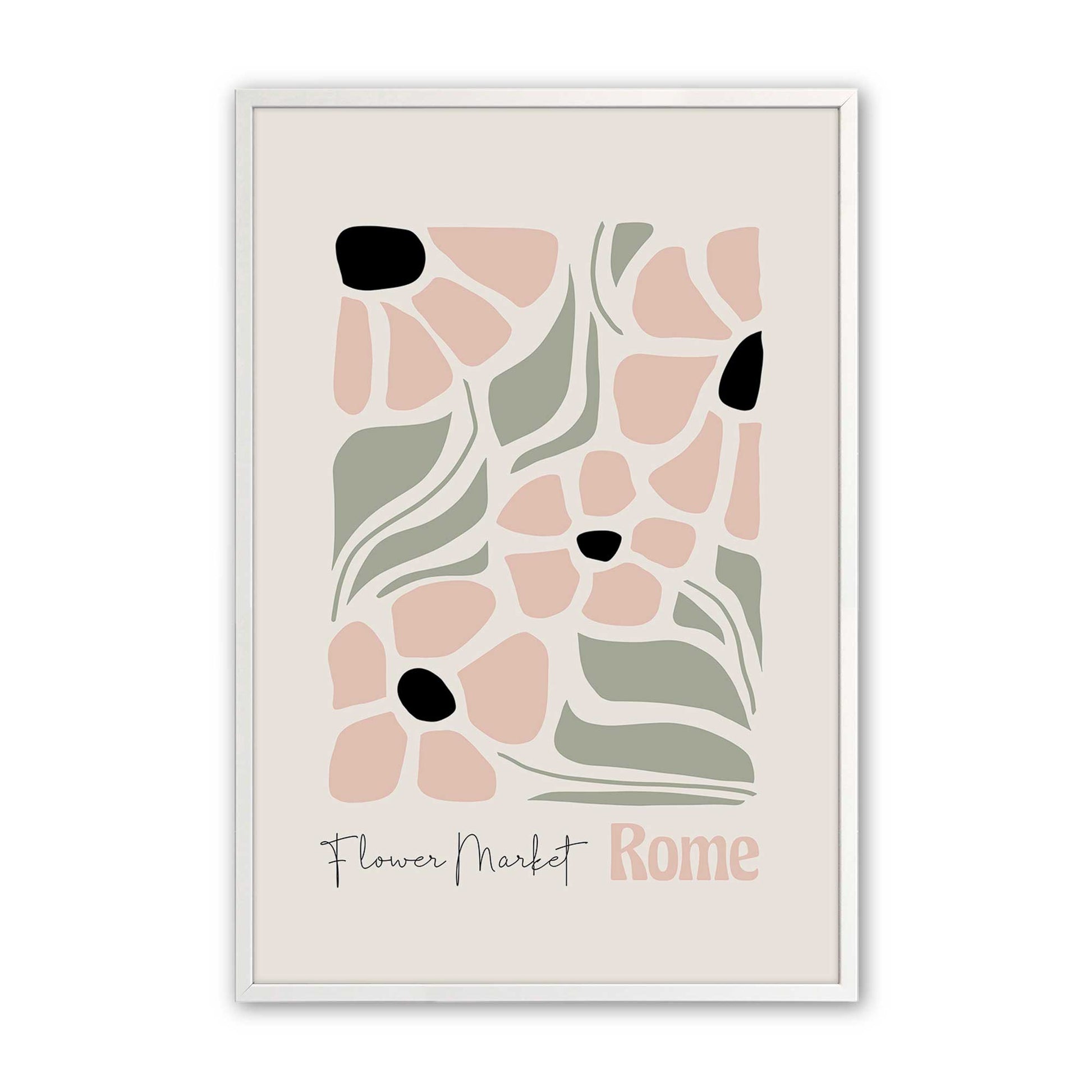 [Color:Opaque White], Picture of art in a Opaque White frame