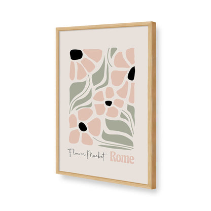 [Color:American Maple], Picture of art in a American Maple frame of the corner