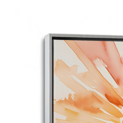 [Color:Polished Chrome], Picture of art in a Polished Chrome frame at an angle