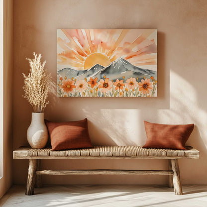 Picture of art in a room