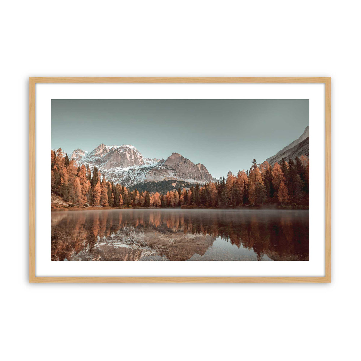 [Color:American Maple], Picture of art in a American Maple frame
