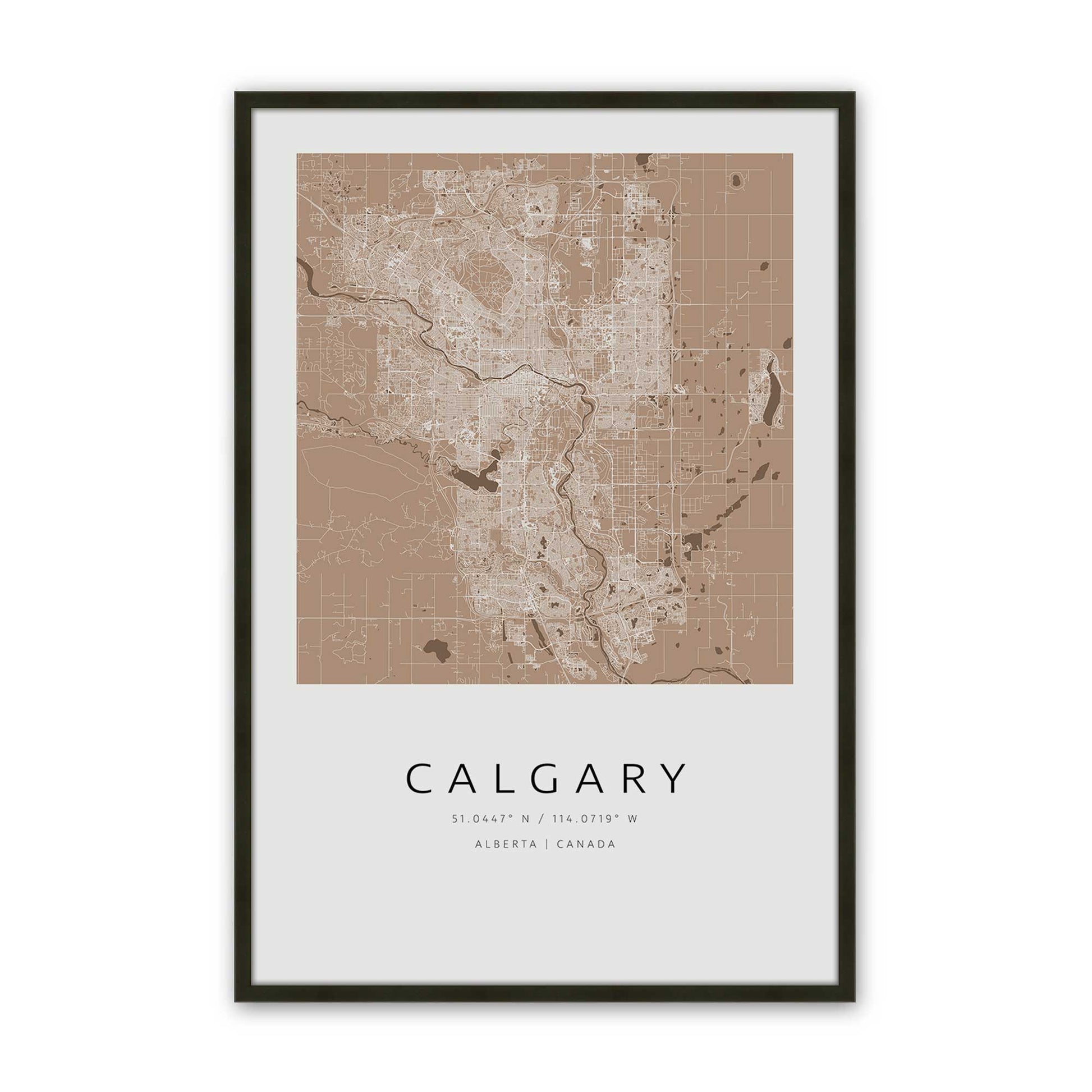 [Color:Satin Black], Picture of art in a Satin Black frame
