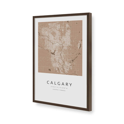[Color:Belvinder Brown], Picture of art in a Belvinder Brown frame of the corner