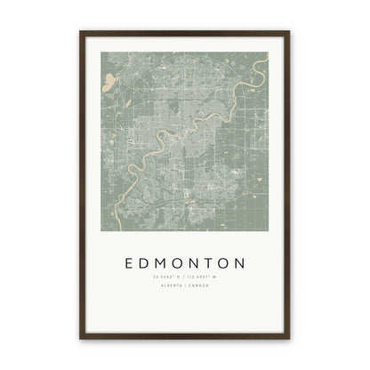 [Color:Belvinder Brown], Picture of art in a Belvinder Brown frame