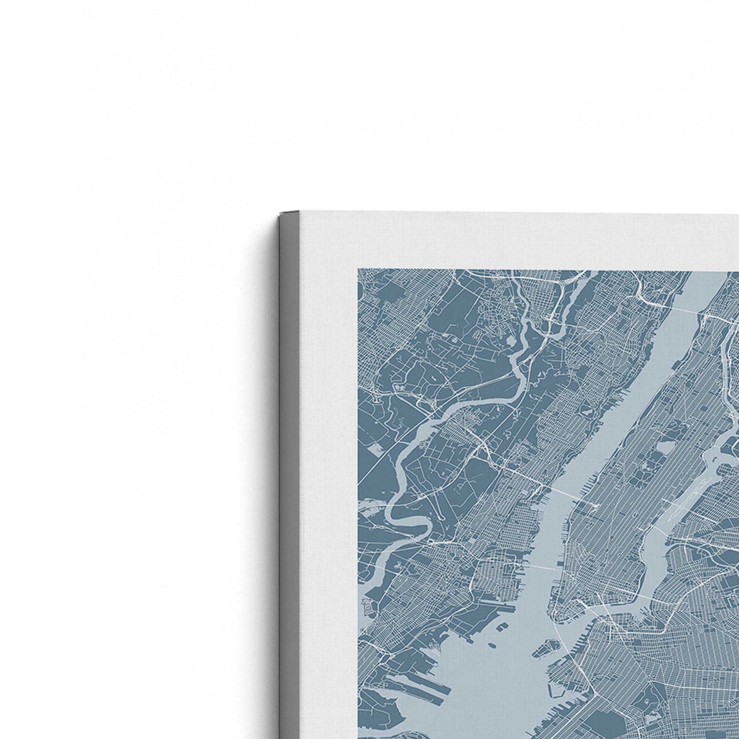 [Color:Stretched Canvas], Picture of the corner of the art