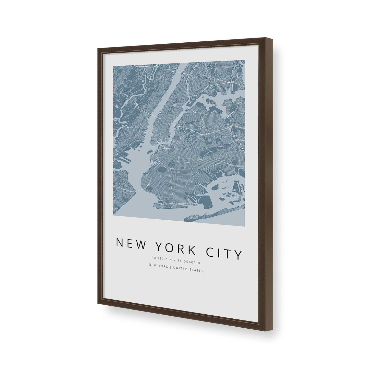 [Color:Belvinder Brown], Picture of art in a Belvinder Brown frame of the corner