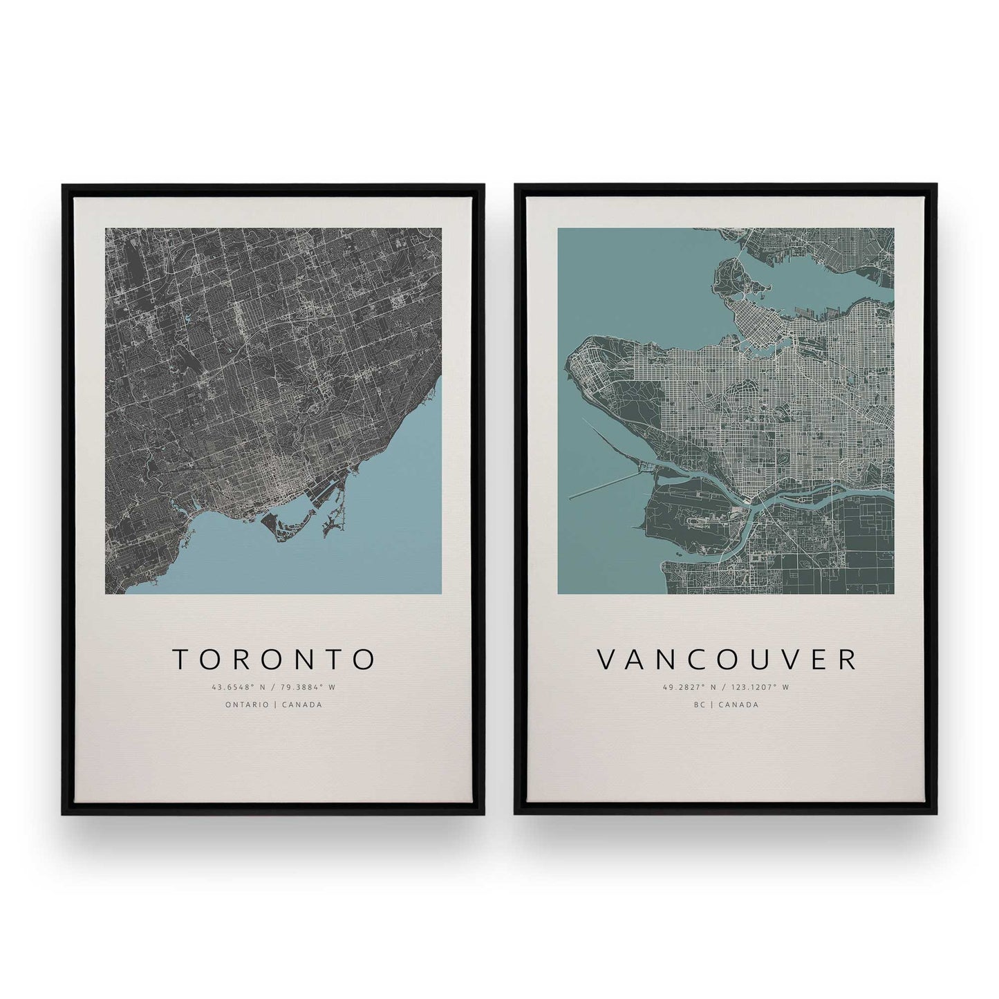 [Color:Satin Black], Picture of art in a Satin Black frame