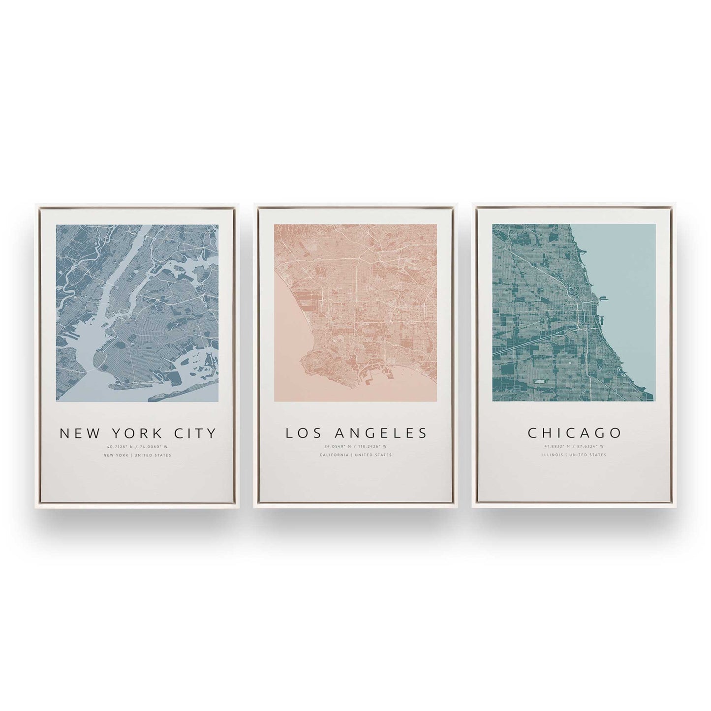 [Color:Opaque White], Picture of art in a White frame