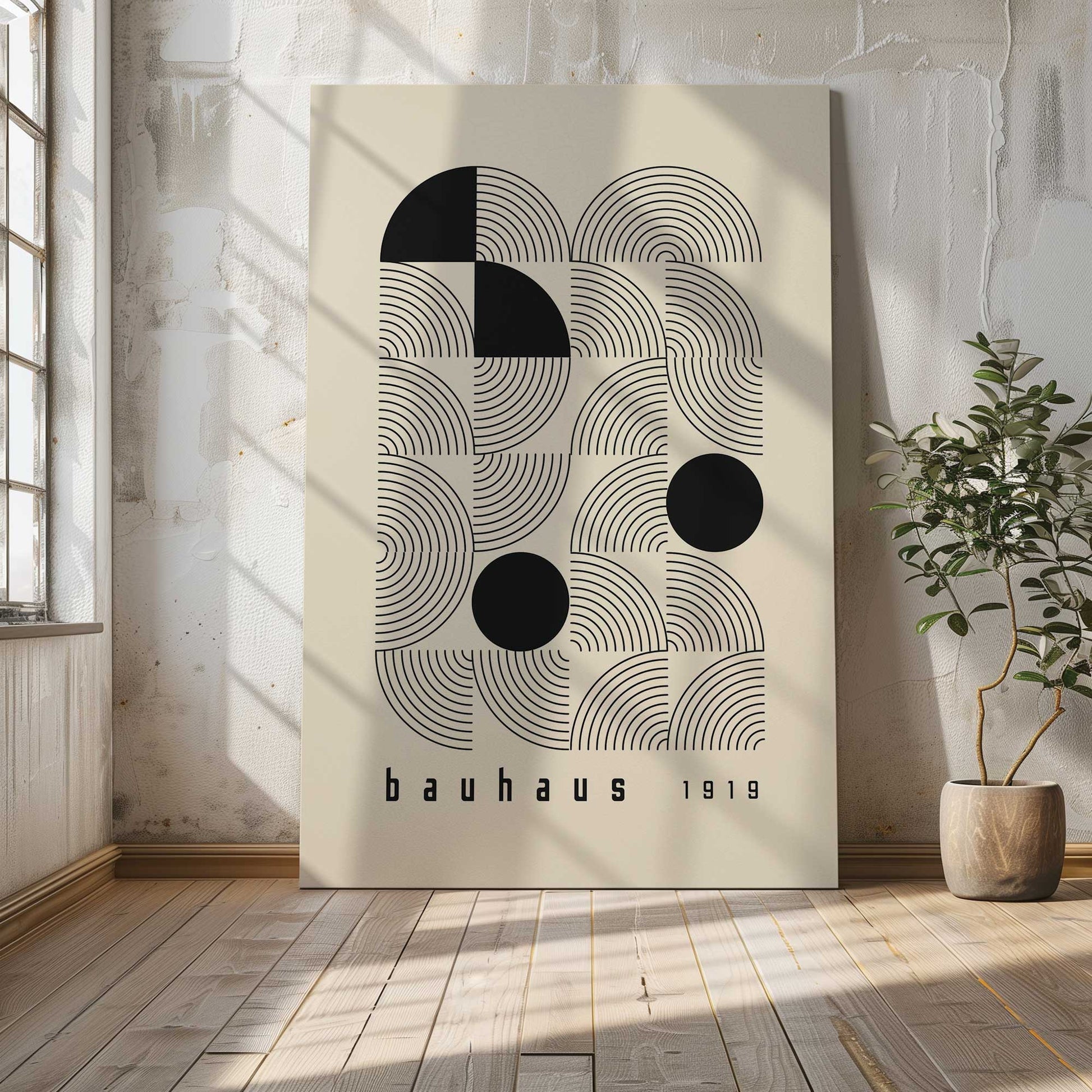 [Color:Stretched Canvas], Picture of art in a room