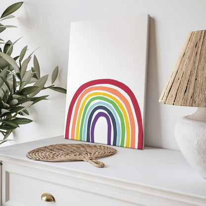 [color:Stretched Canvas],[shape:rectangle], Picture of art on wall