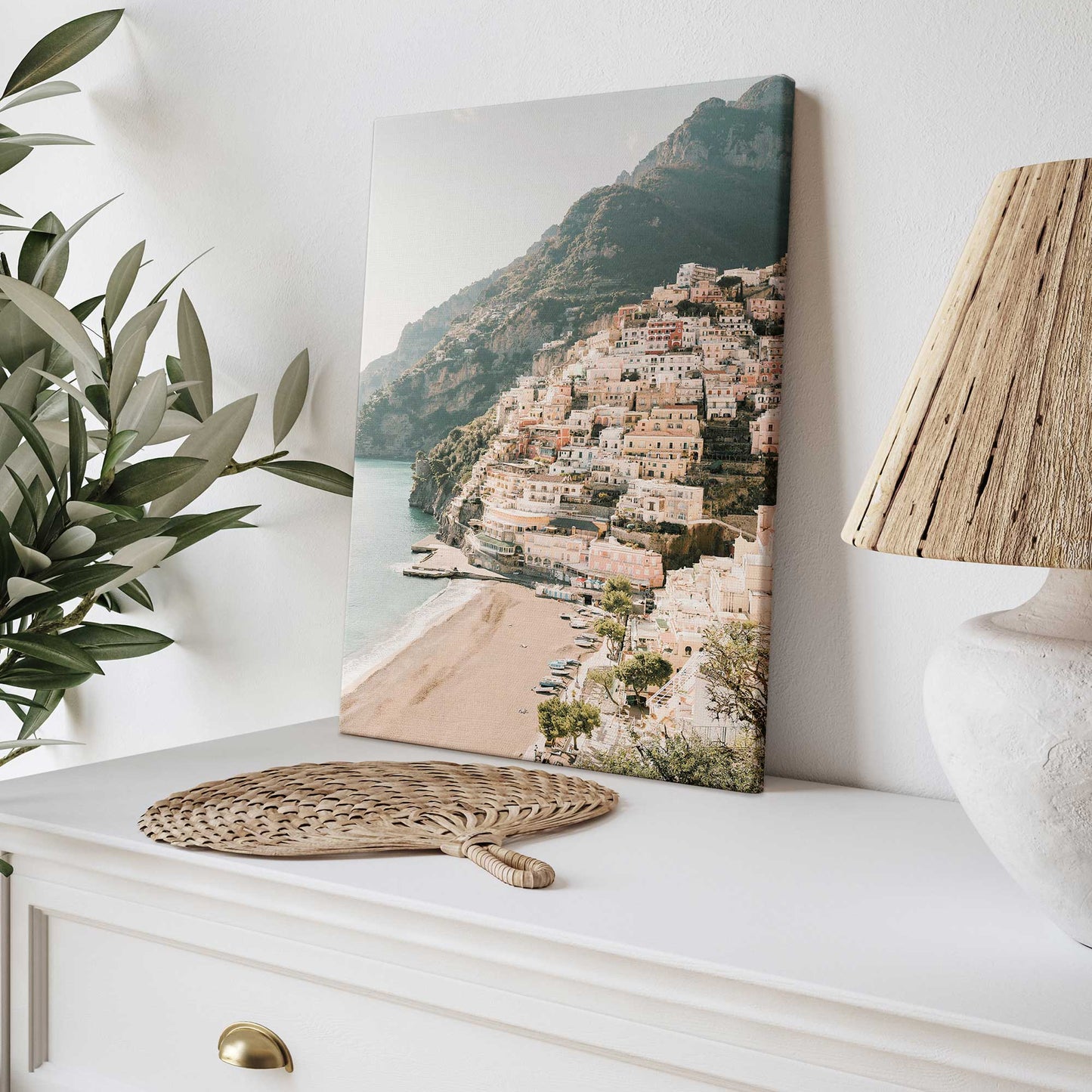 [color:Stretched Canvas], Picture of art on wall
