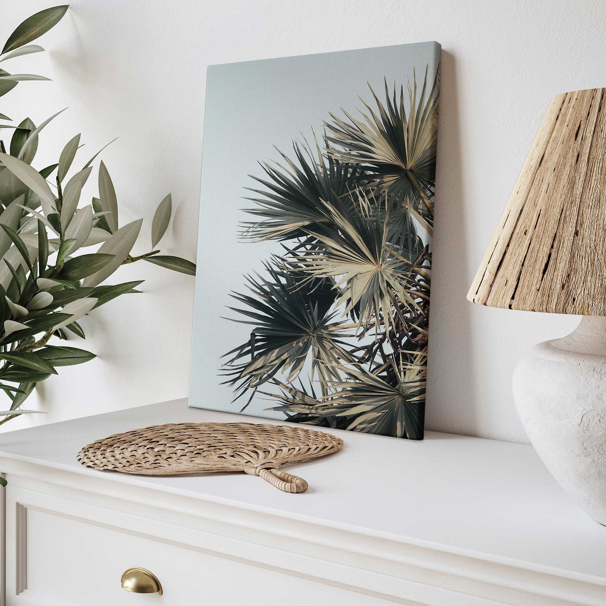 [color:Stretched Canvas],[shape:rectangle], Picture of art on wall