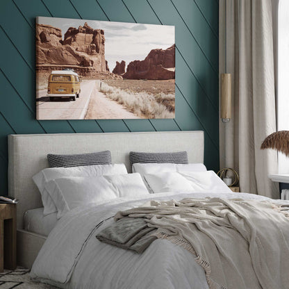 [color:Stretched Canvas], Picture of art on wall