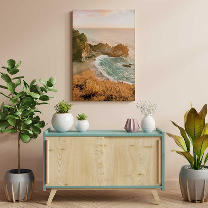 [color:Stretched Canvas], Picture of art on wall