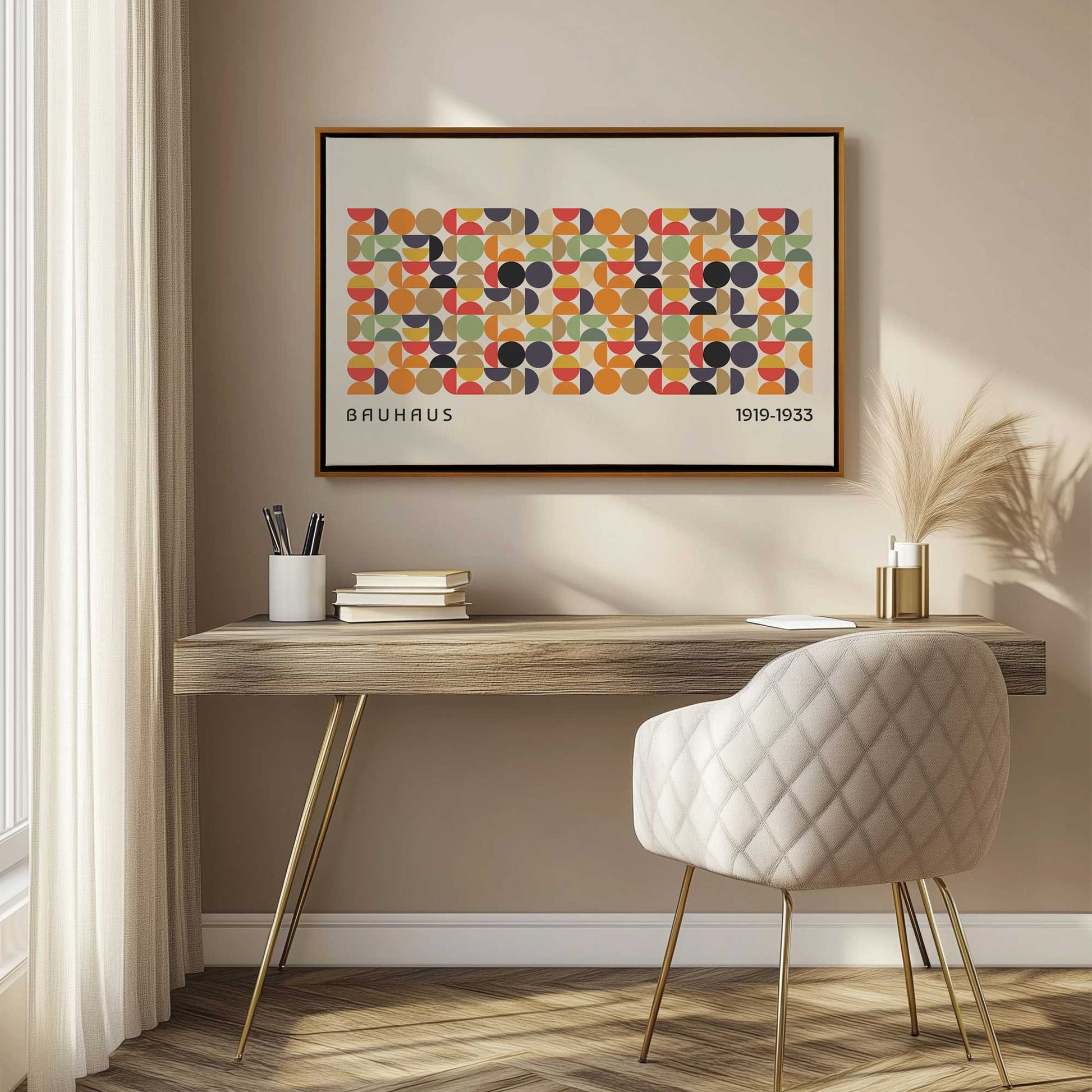 Picture of art in a room