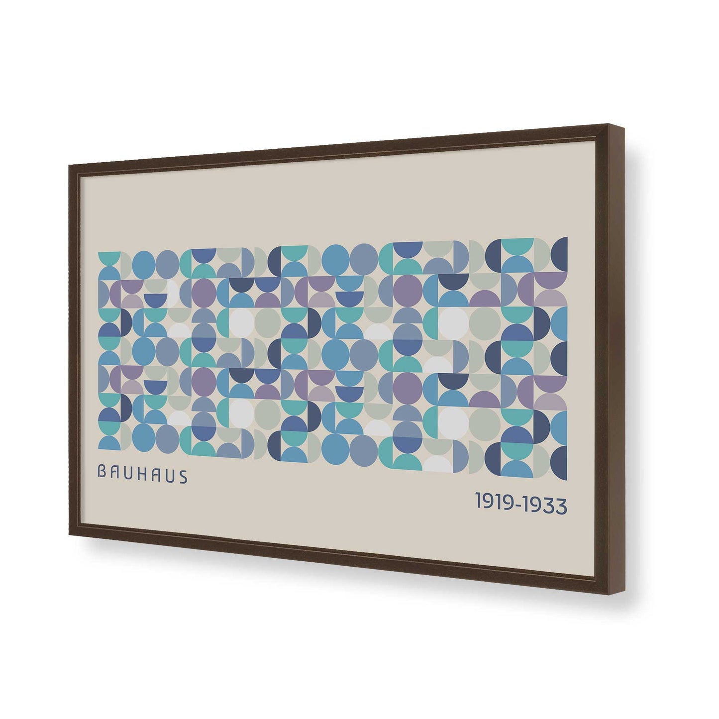 [Color:Belvinder Brown], Picture of art in a Belvinder Brown frame of the corner