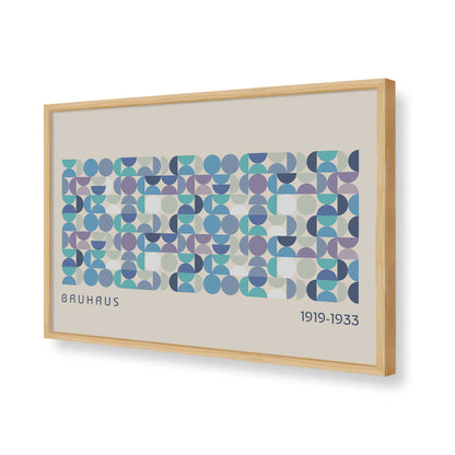 [Color:American Maple], Picture of art in a American Maple frame of the corner