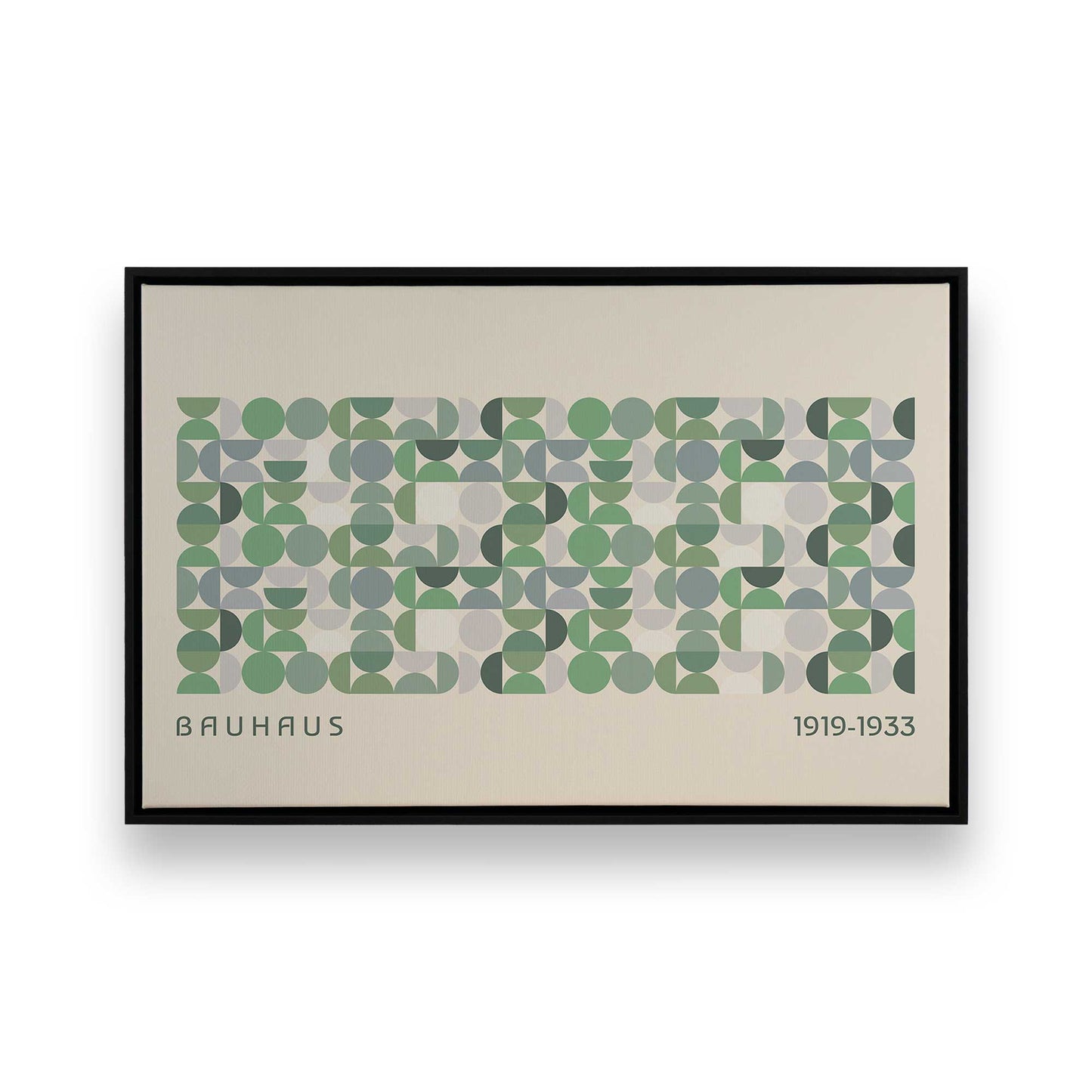 [Color:Satin Black], Picture of art in a Satin Black frame