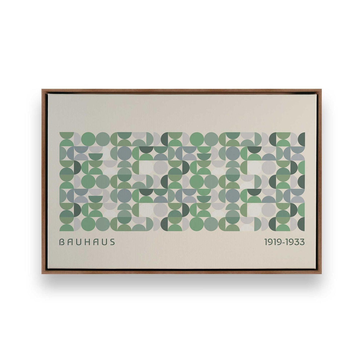 [Color:Walnut], Picture of art in a Walnut frame