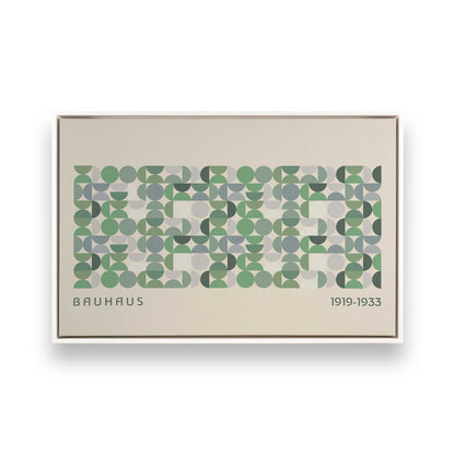 [Color:Opaque White], Picture of art in a White frame