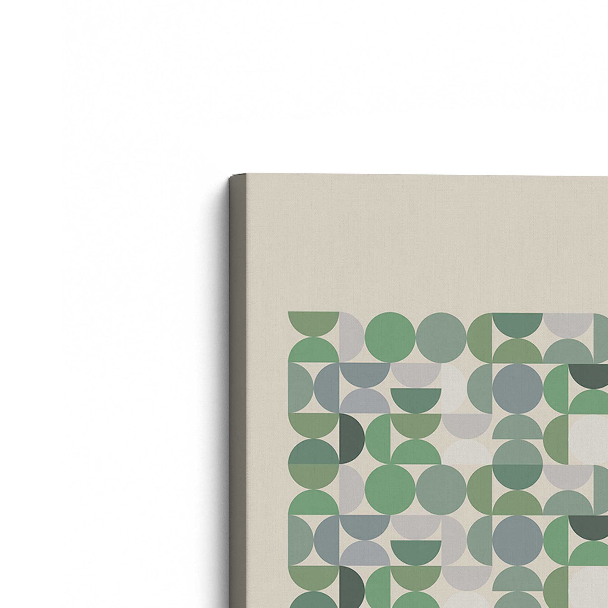 [Color:Stretched Canvas], Picture of the corner of the art