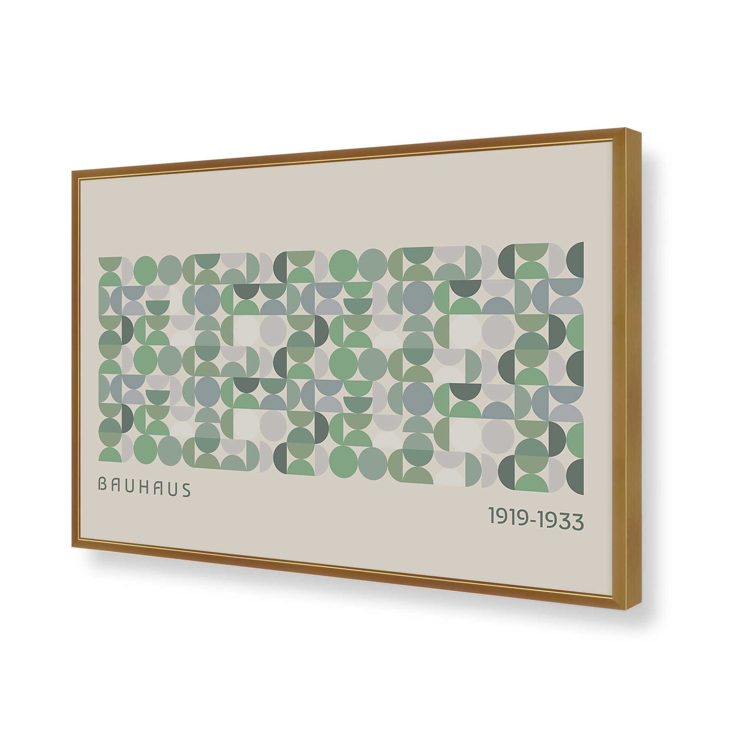 [Color:Polished Gold], Picture of art in a Polished Gold frame of the corner