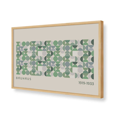 [Color:American Maple], Picture of art in a American Maple frame of the corner