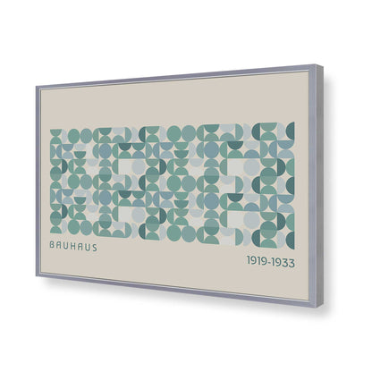 [Color:Polished Chrome], Picture of art in a Polished Chrome frame of the corner