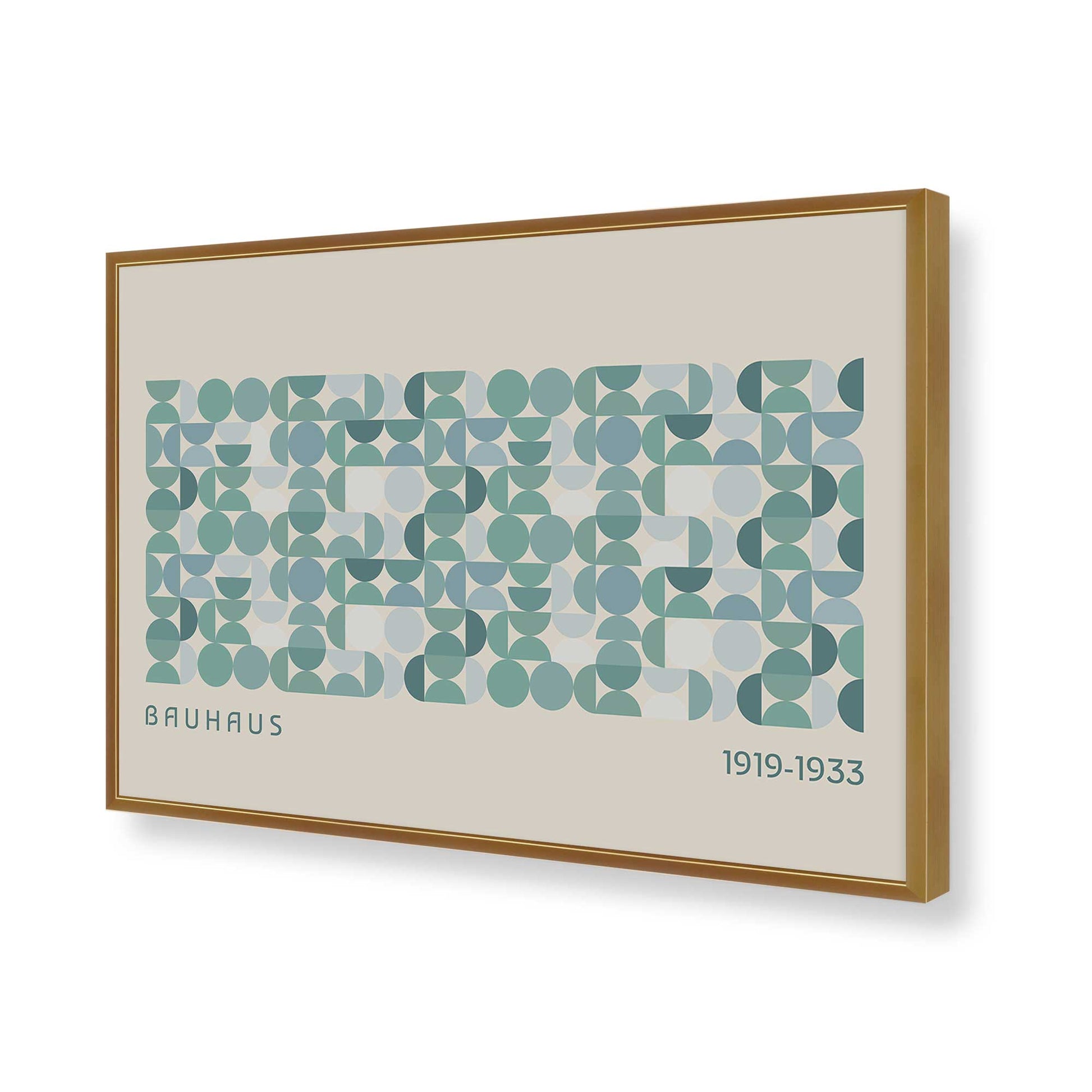 [Color:Polished Gold], Picture of art in a Polished Gold frame of the corner