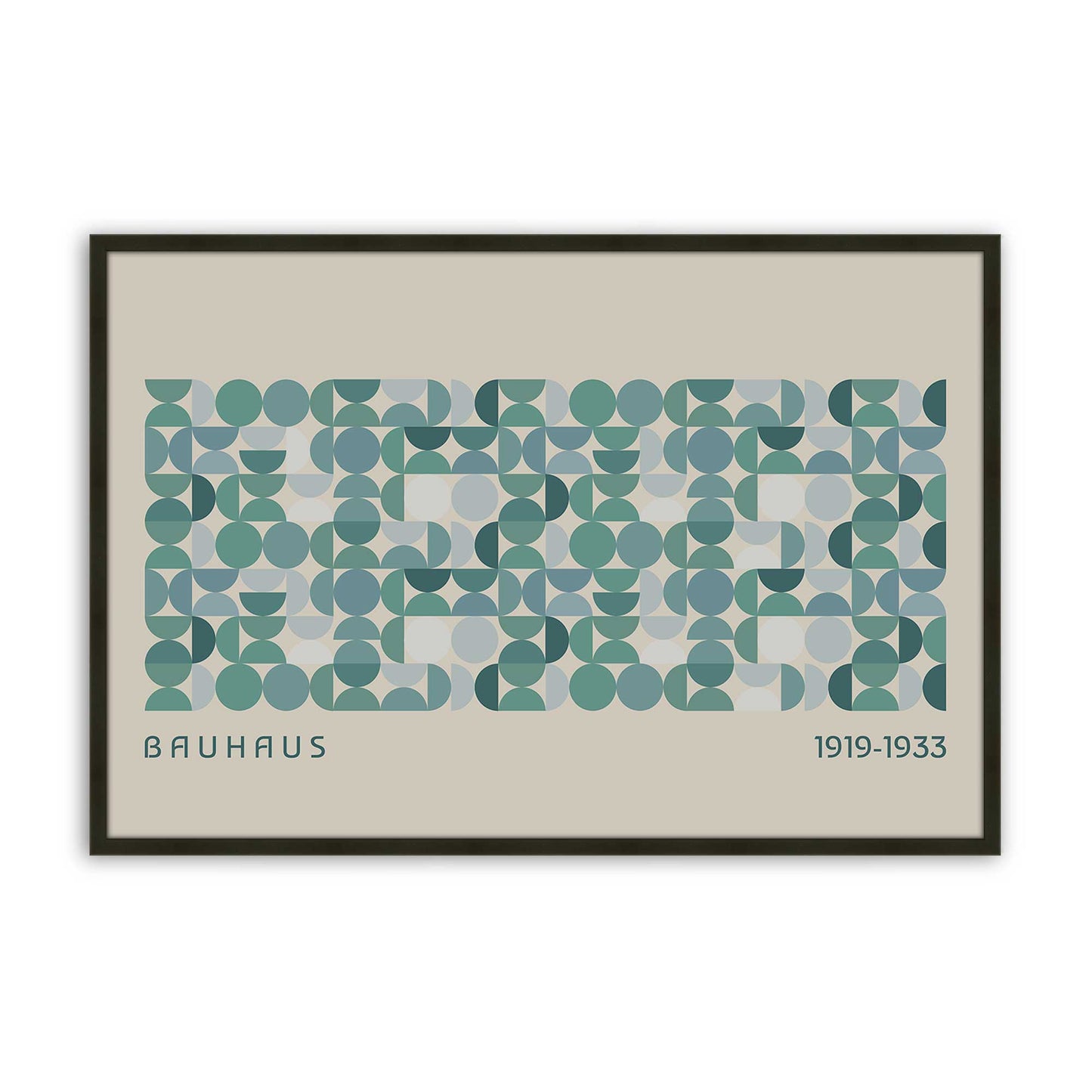 [Color:Satin Black], Picture of art in a Satin Black frame