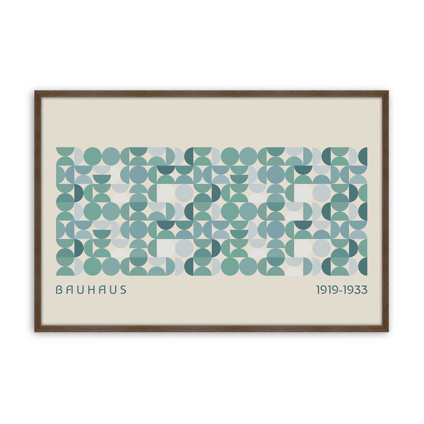 [Color:Walnut], Picture of art in a Walnut frame