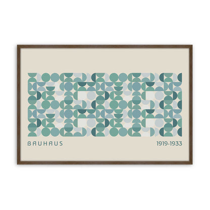 [Color:Walnut], Picture of art in a Walnut frame