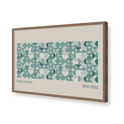 [Color:Walnut], Picture of art in a Walnut frame of the corner