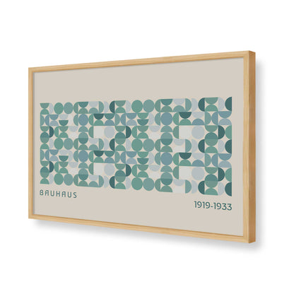 [Color:American Maple], Picture of art in a American Maple frame of the corner