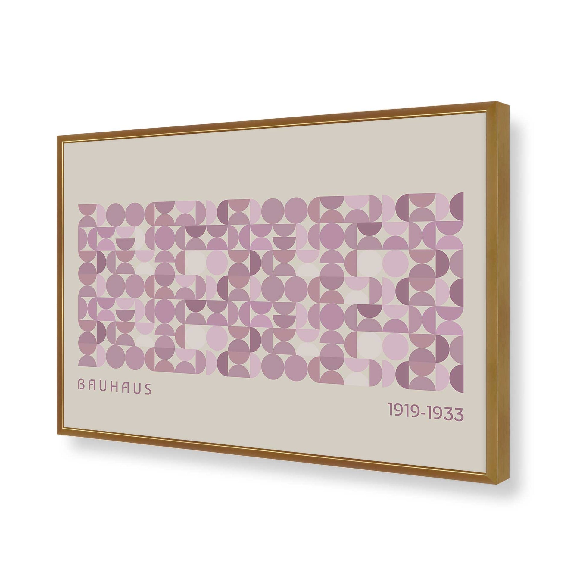 [Color:Polished Gold], Picture of art in a Polished Gold frame of the corner