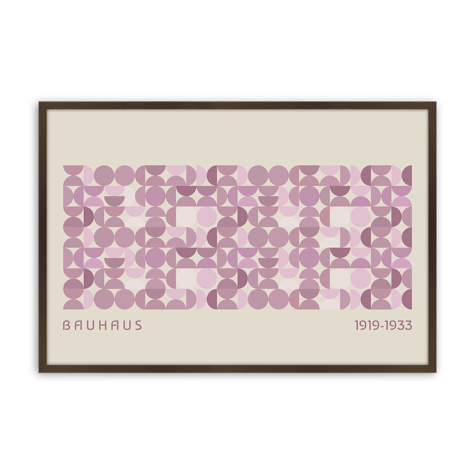 [Color:Brown], Picture of art in a Brown frame
