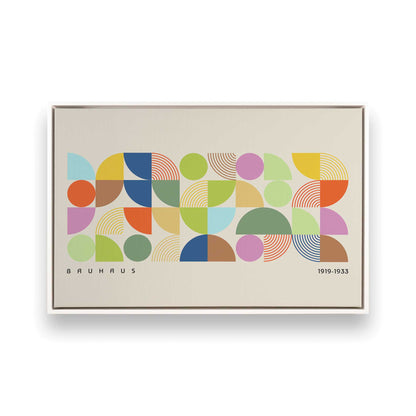 [Color:Opaque White], Picture of art in a White frame